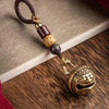 Vintage Alloy Bell Wind Chime Keychain