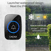 Wireless Doorbell with Long Range and Waterproof Design