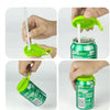 Silicone Soda Can Covers with Straws