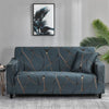 Floral Print Stretch Sofa Cover with Elastic Edge