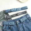 Invisible Elastic Canvas Belt for Jeans and Pants