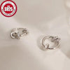 Dainty Gold-Plated Huggie Hoop Earrings with CZ Accents
