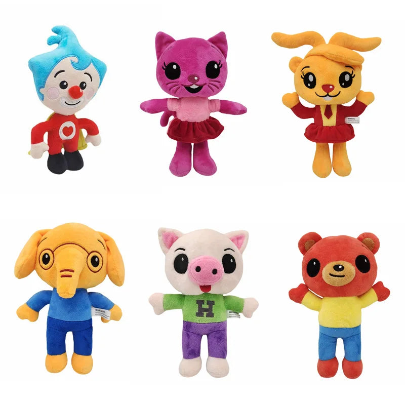 Kawaii Clown Plush Toy – Soft & Cuddly Collectible Doll