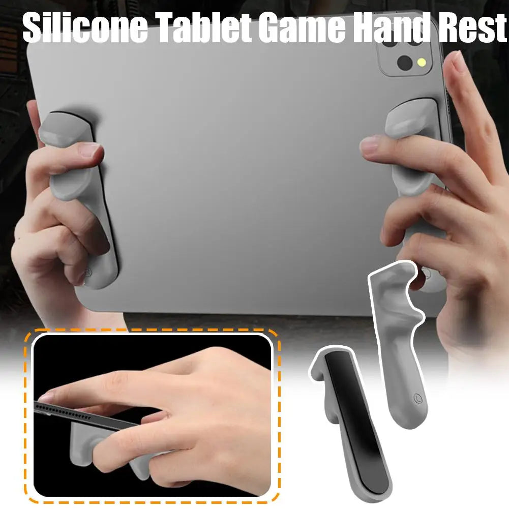Silicone Gaming Grip for Tablets with Six-Finger Control