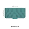 Silicone Drain Soap Dish with Anti-Slip Base