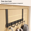 Over-the-Door 6-Hook Organizer Rack