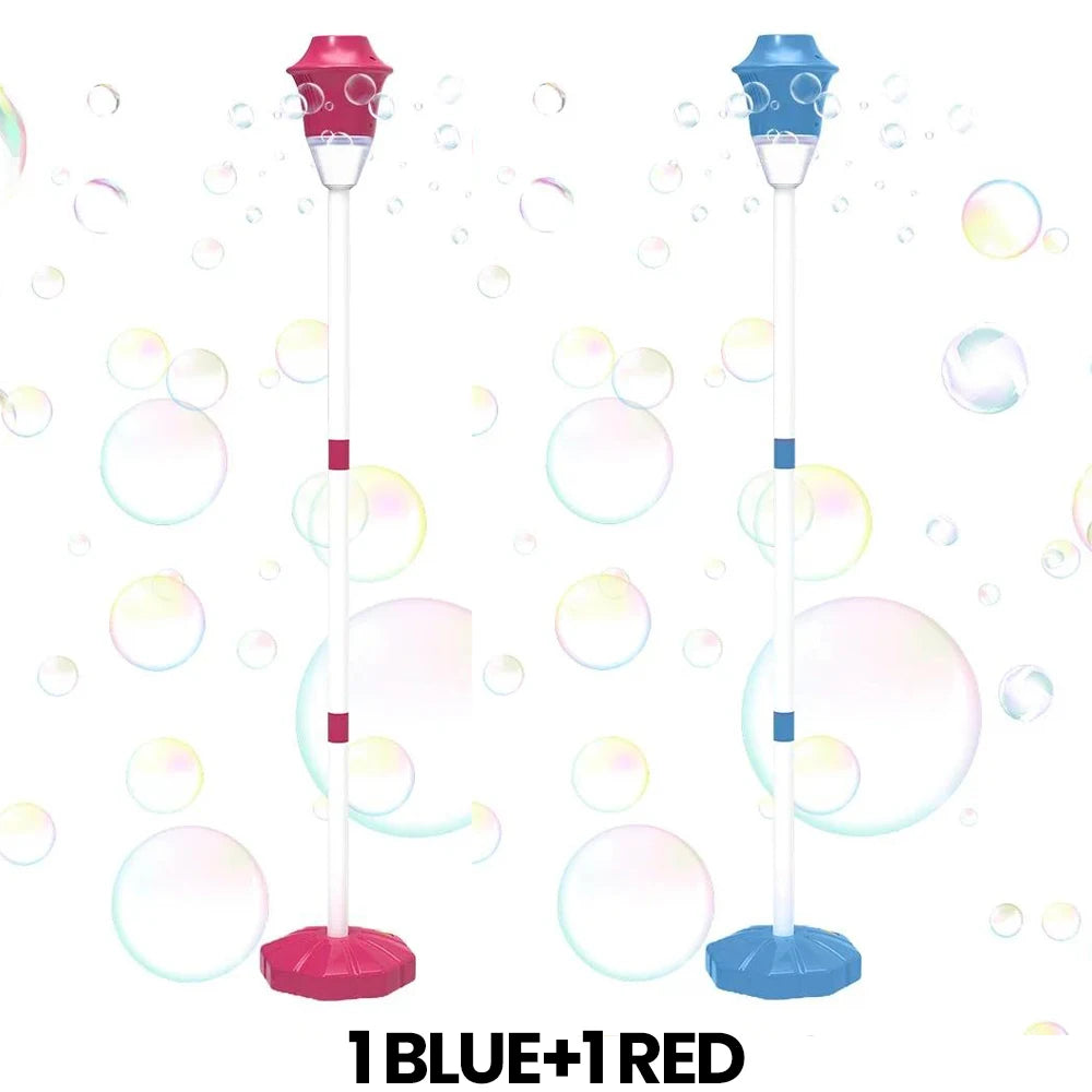 Stand Bubble Machine with Lights & Music for Outdoor Events