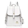 Vintage Leather Women's Backpack with Spacious Interior