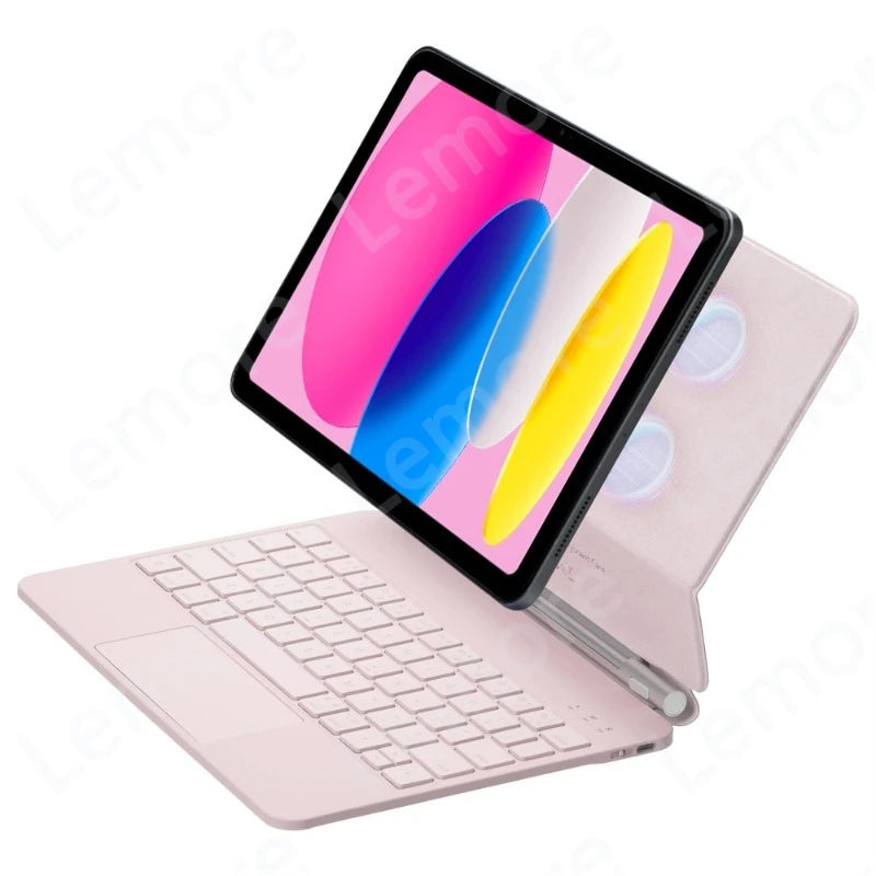 11-Inch iPad Keyboard Case with Backlit Keys and Trackpad