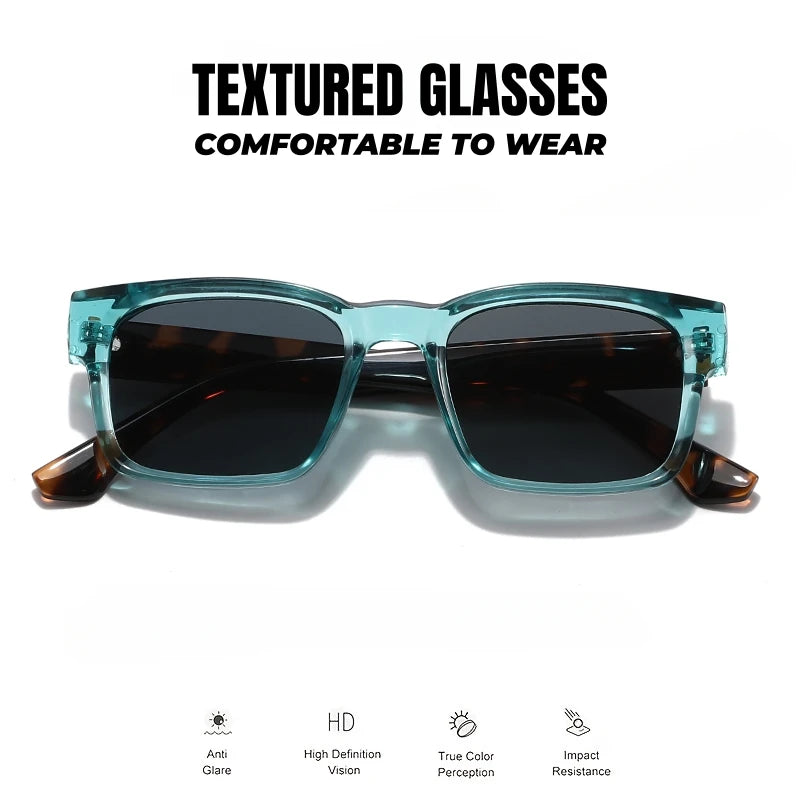 Retro-Vintage Sonnenbrille in quadratischer Form