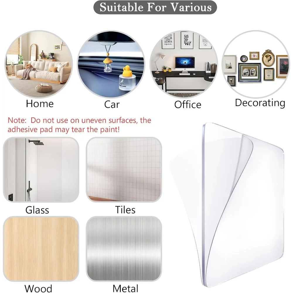 Heavy-Duty Nano Tape – Reusable Double-Sided Adhesive Pads