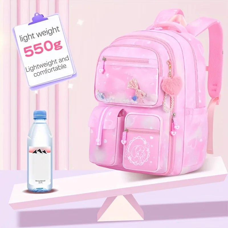 Sweet Cute 3-Piece School Backpack Set for Girls