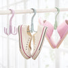 Rotatable 4-Hook Multi-Purpose Organizer Hook
