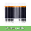 Smooth 0.5mm Gel Pen Set with Refills (Black, Blue, Red)