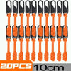 Colorful Detachable Zipper Pulls with Lanyard