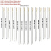 Self-Threading Sewing Needles Set, 12 Pack for Easy Hand Stitching