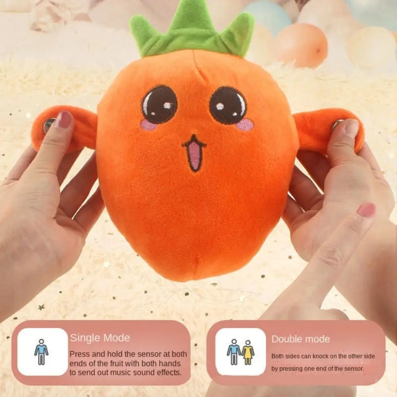 Interactive Musical Fruit Plush Toy