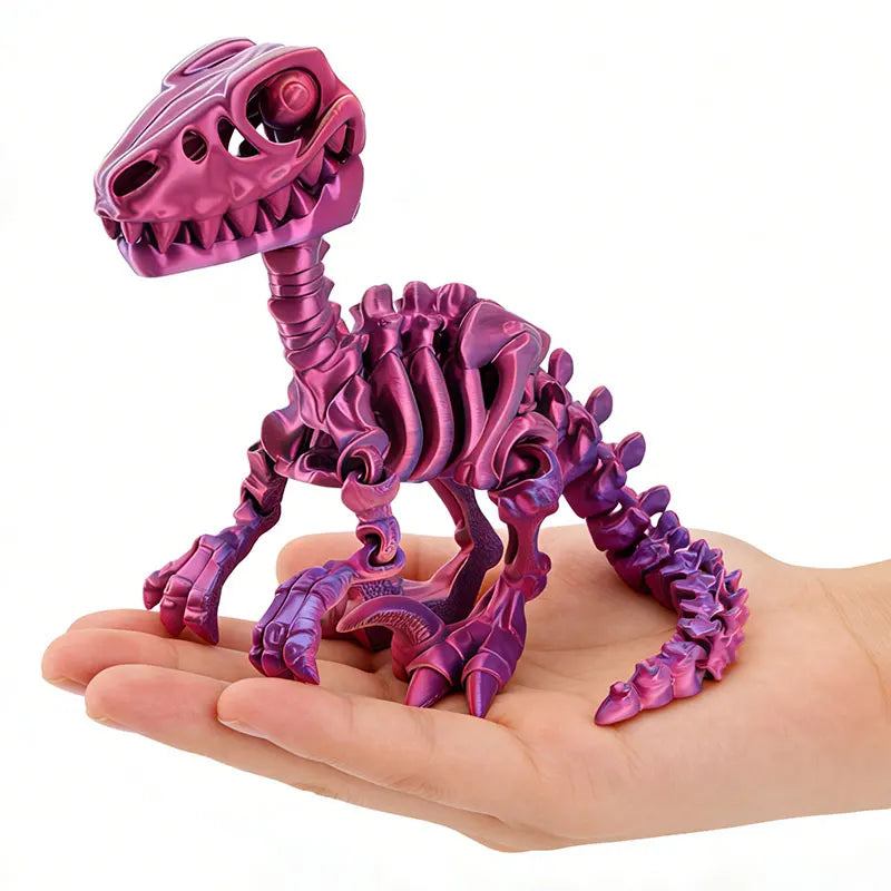 Modelo de Esqueleto de T-Rex Articulable
