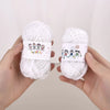 Milk Cotton Yarn Crochet Kit with Hooks & Markers