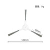 Replacement parts kit for a robot vacuum cleaner showing a white and gray cleaning brush assembly.