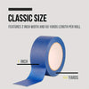 Blue Painters Tape Multi-Pack, Clean Release Masking Tape for Home Projects