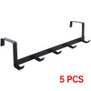 5-Hook Over-the-Door Organizer