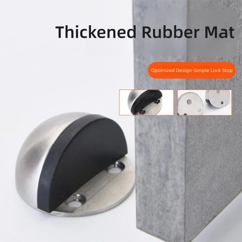 Magnetic No-Drill Door Stopper