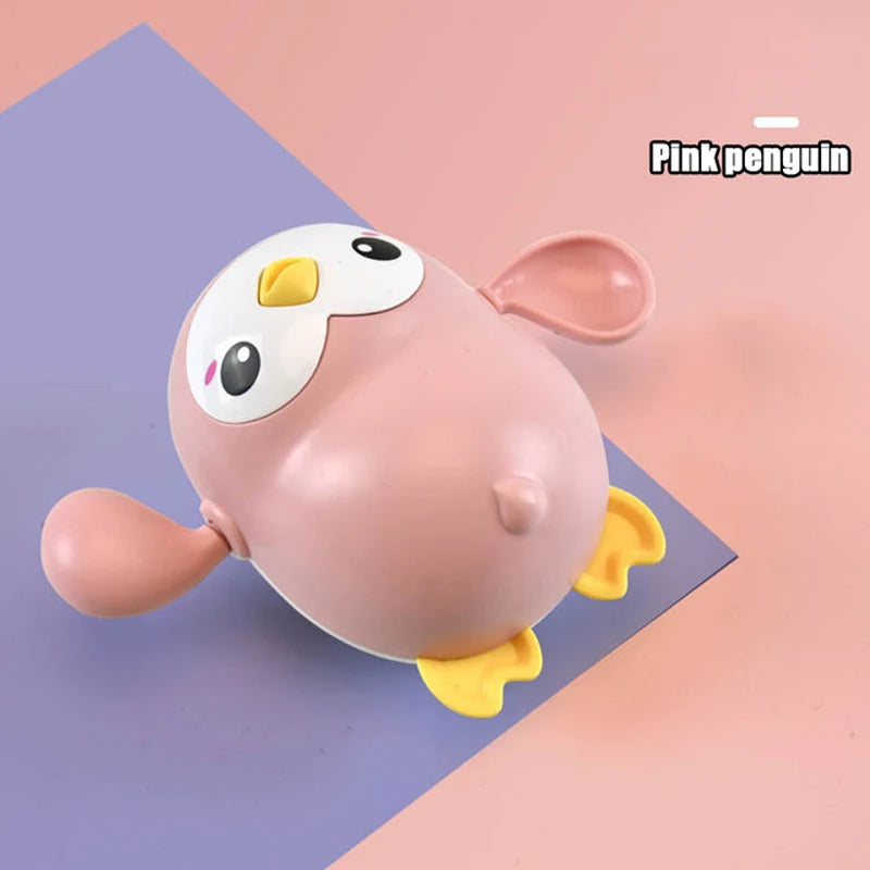 Wind-Up Swimming Animal Bath Toys for Toddlers