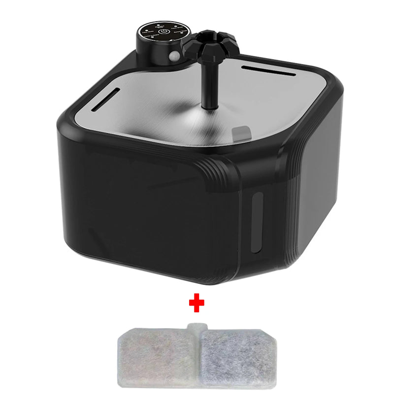 Fontaine à eau automatique pour animaux avec capteur infrarouge