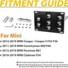 No-Drill Front Tow Hook License Plate Mount for BMW & Mini