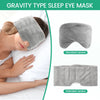 Weighted Velvet Sleep Mask with Adjustable Strap
