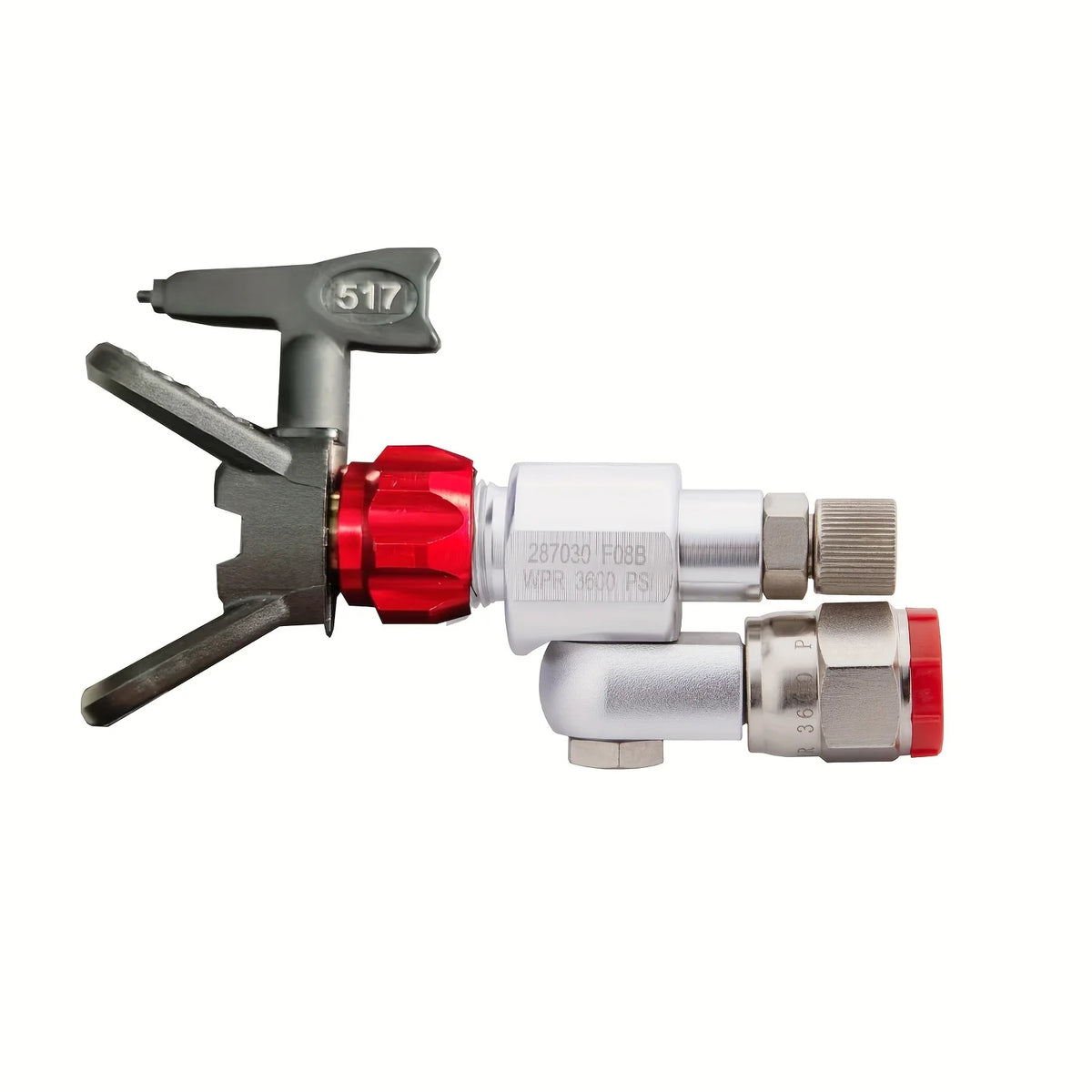 Airless Paint Spray Gun Shut-Off Valve with Swivel Joint Extension