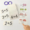 Arithmetic Practice Cards for Kids - Addition, Subtraction, Multiplication, and Division