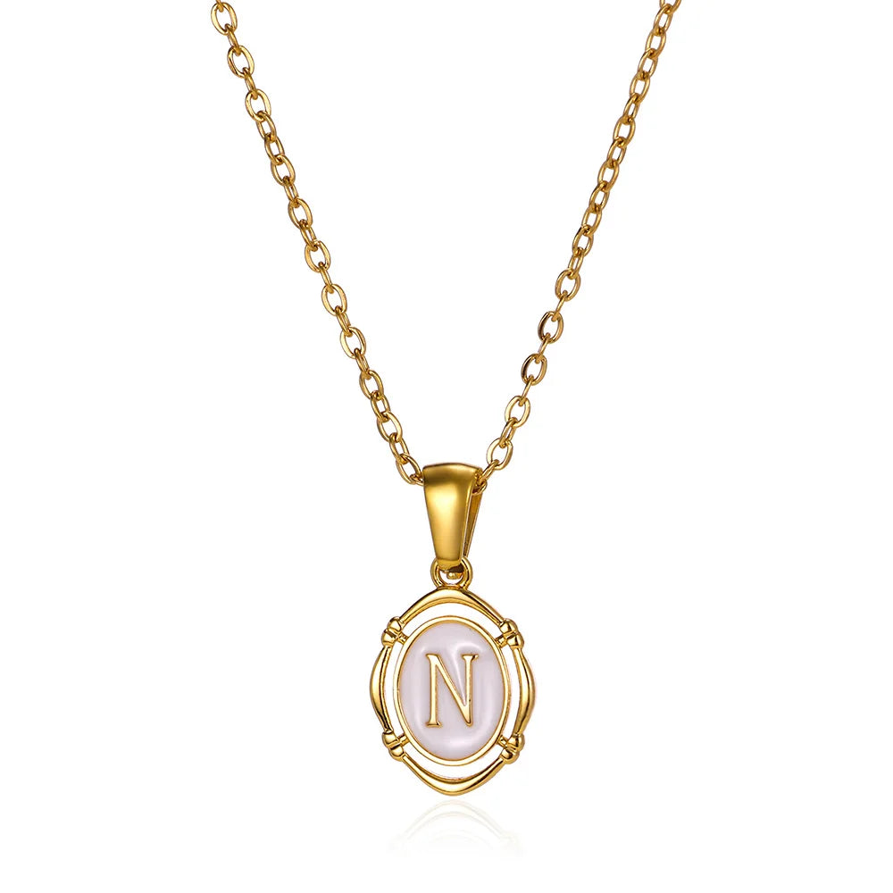 Collier Lettre Initiale Personnalisé