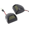 White LED License Plate Lights for Chevrolet Silverado, GMC Sierra, and More
