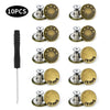 17mm Metal Snap Button Replacement Kit