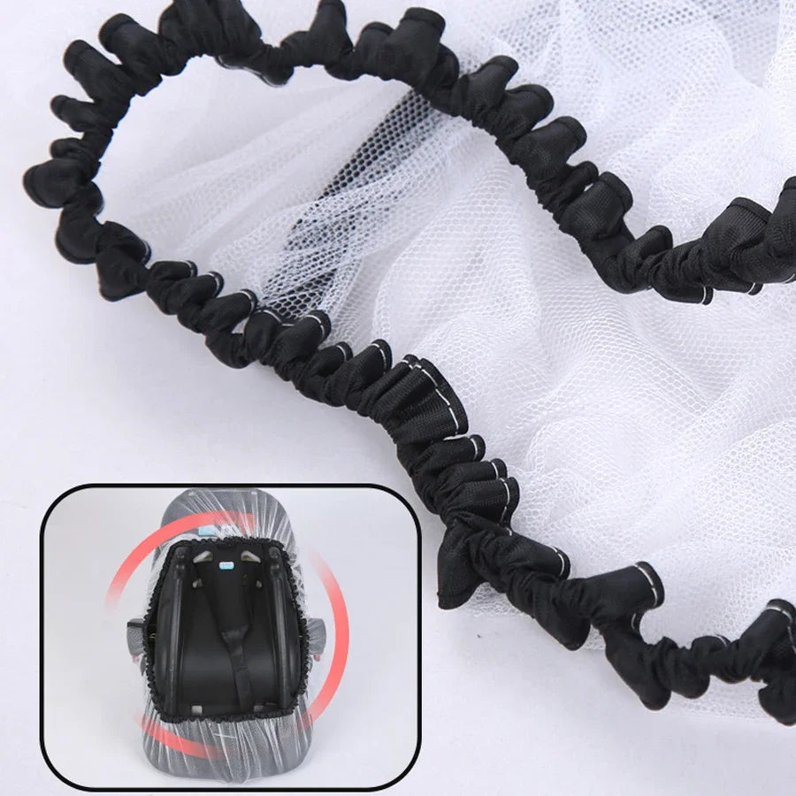 Universal Baby Stroller Mosquito Net with Elastic Edge