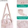 Insulated Double-Deck Lunch Bag with Leakproof Lining