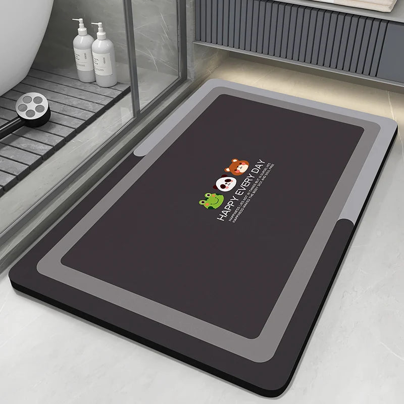 Quick-Dry Diatomite Bath Mat