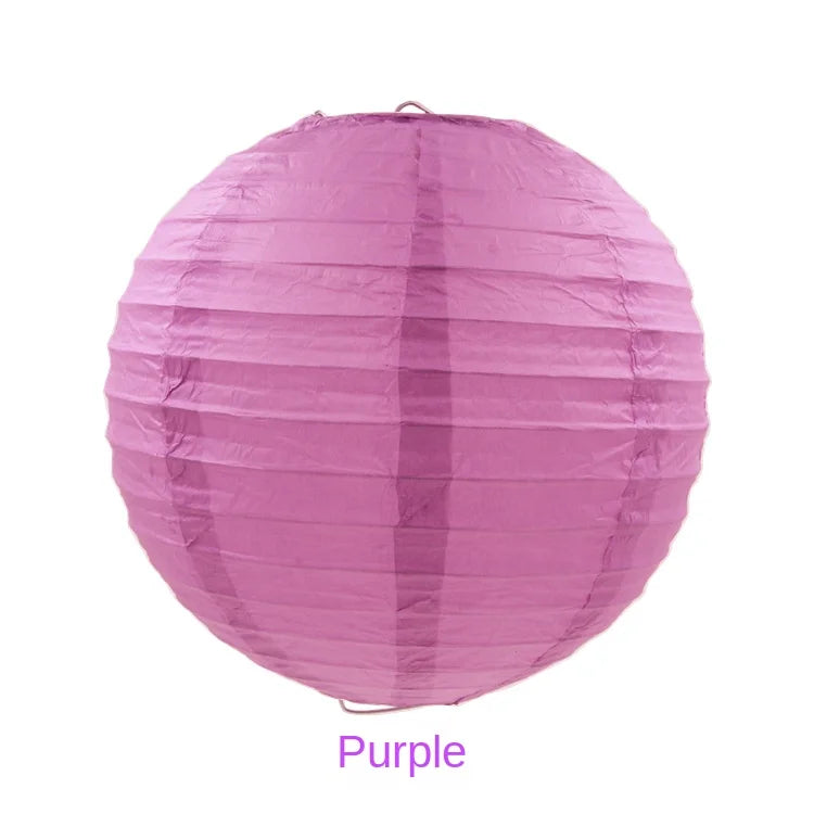 Round Paper Lantern for Festive Decor