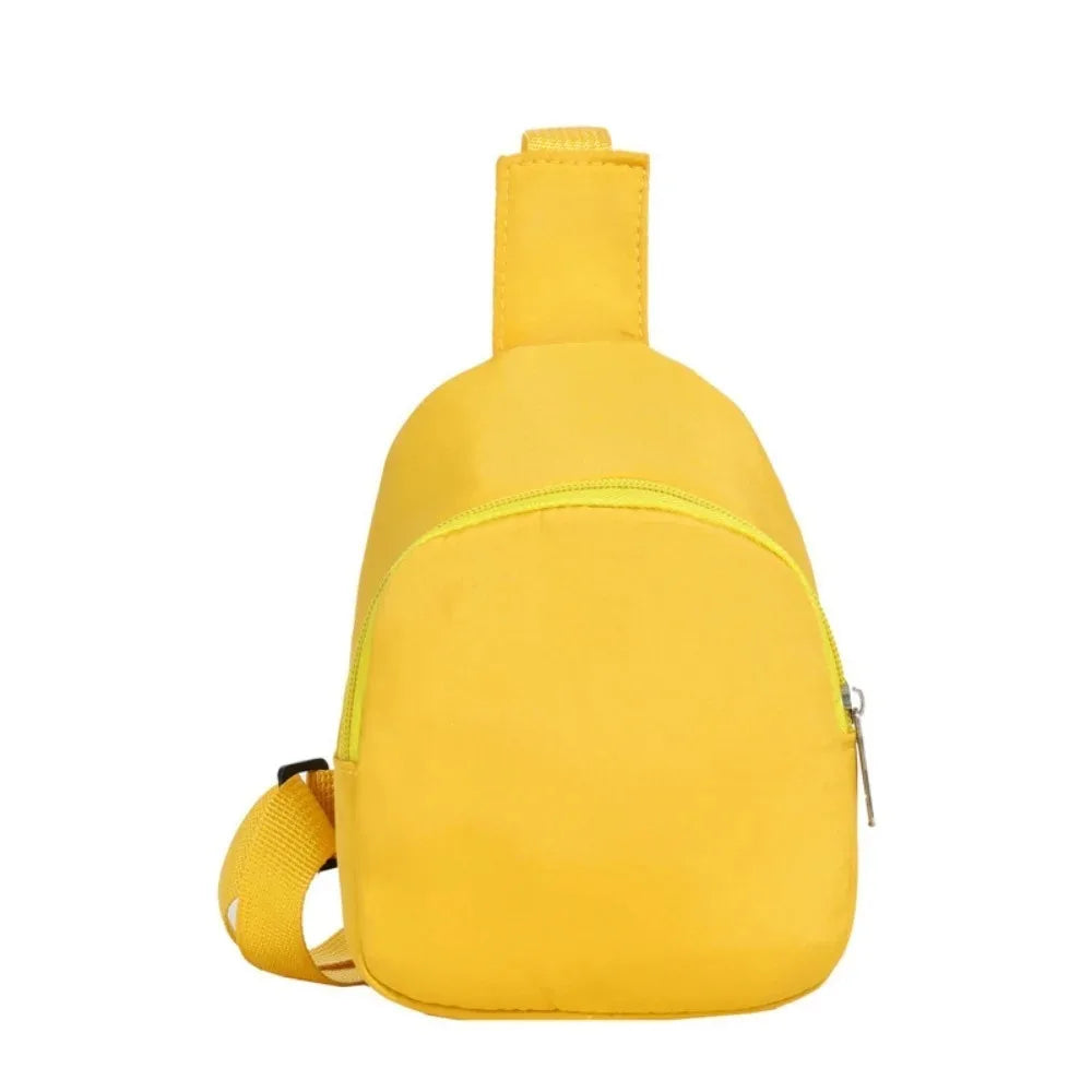 Kids' Crossbody Chest Bag – Lightweight Nylon Pouch for Daily Adventures