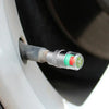 Tire Pressure Indicator Valve Caps with Visual Warning System