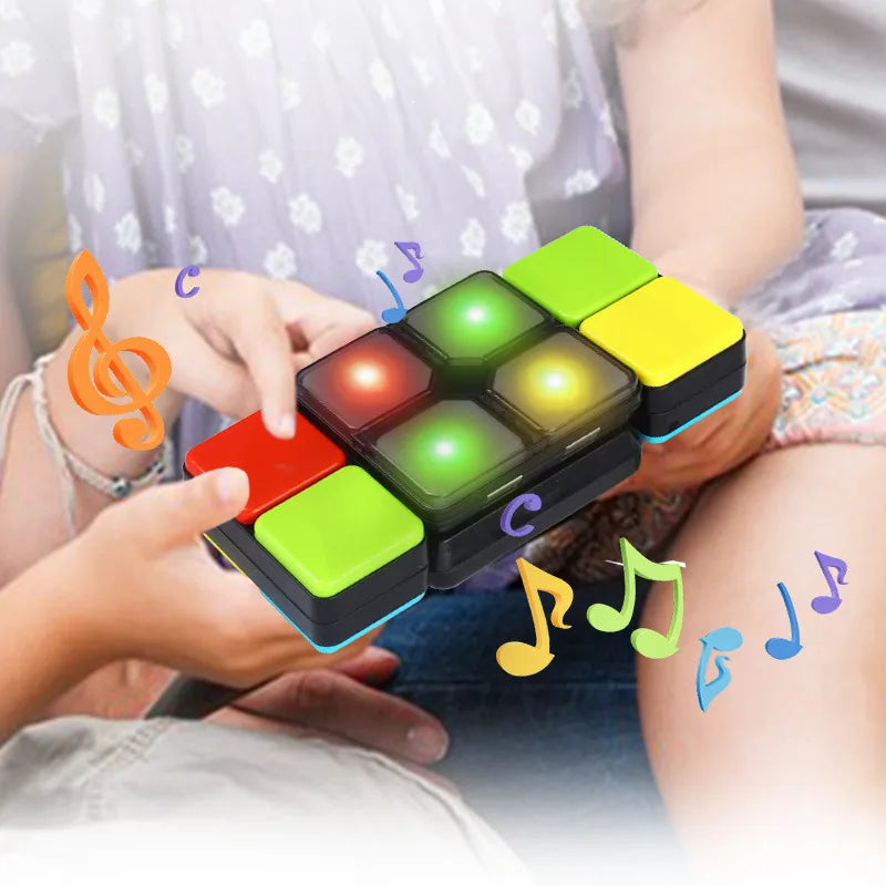 Electronic Handheld Puzzle Fidget Game with 4 Modes