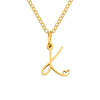 Collier avec Lettre Initiale et Pendentif Cœur