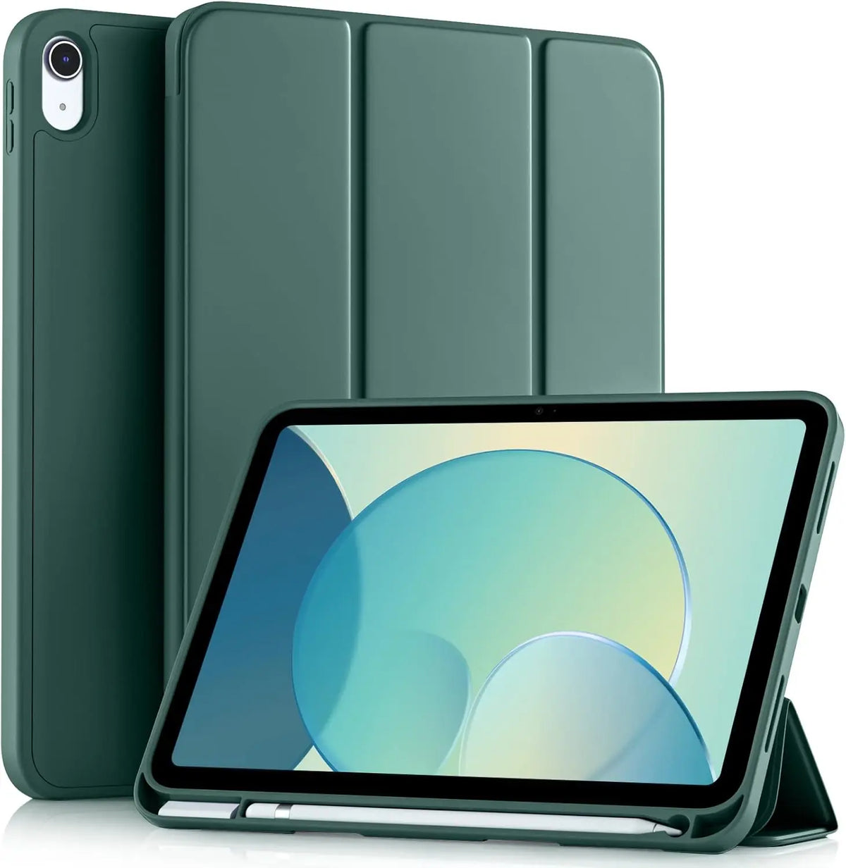 Slim Protective Case for iPad 11th Generation with Pencil Holder