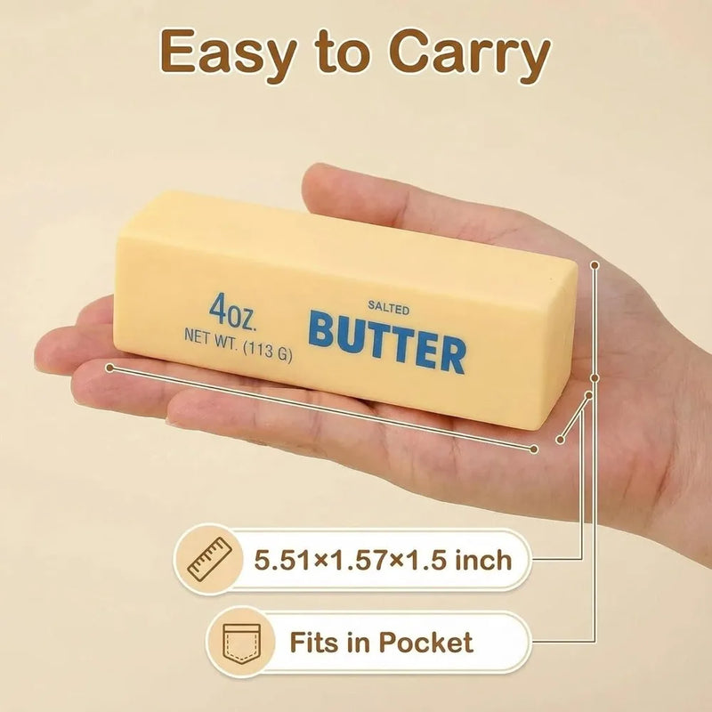 Slow-Rebound Butter Stress Squeeze Toy