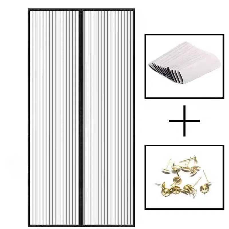 Magnetic Mesh Window & Door Screen Curtain