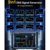 3-in-1 Handheld Oscilloscope, Multimeter, and Signal Generator with Touchscreen