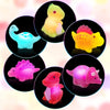 Light-Up Floating Dinosaur Bath Toy Set