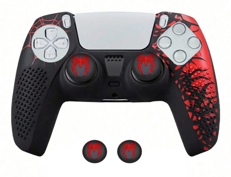 Coque en silicone antidérapante pour manette PS5